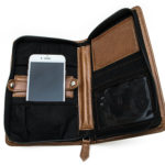 Watch Travel Wallet - Rustic Brown