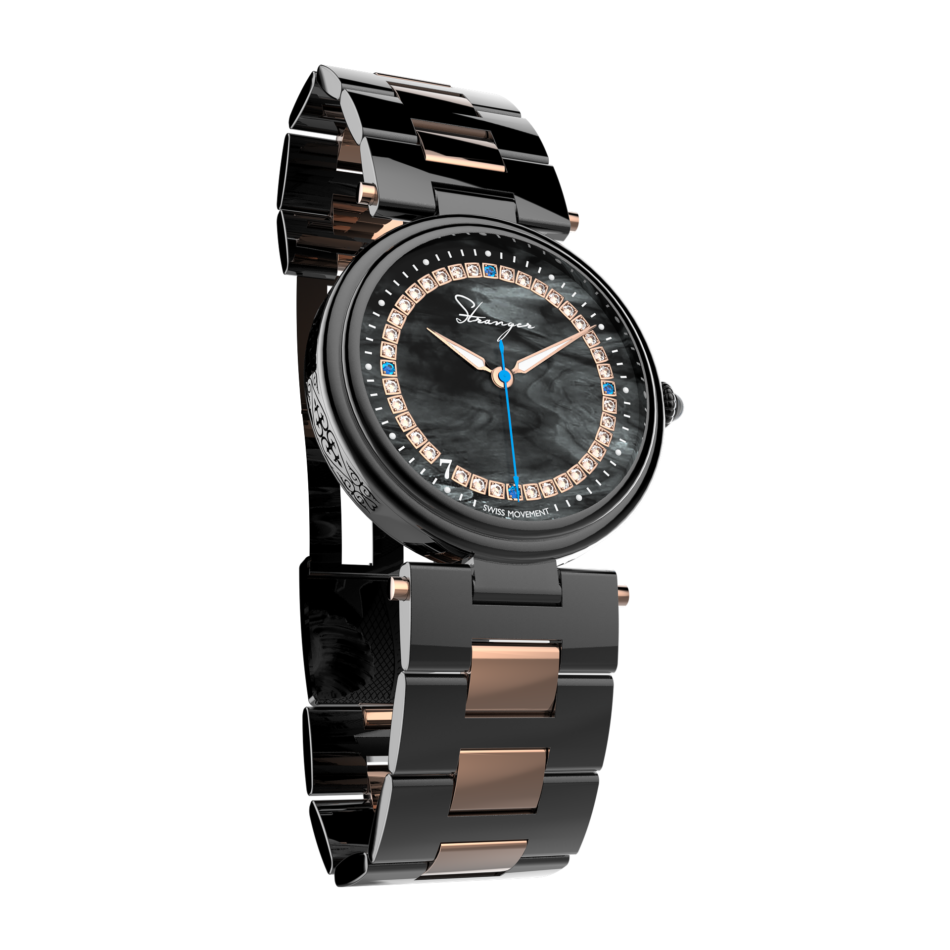 Lady Mother of Pearl - Black Diamond