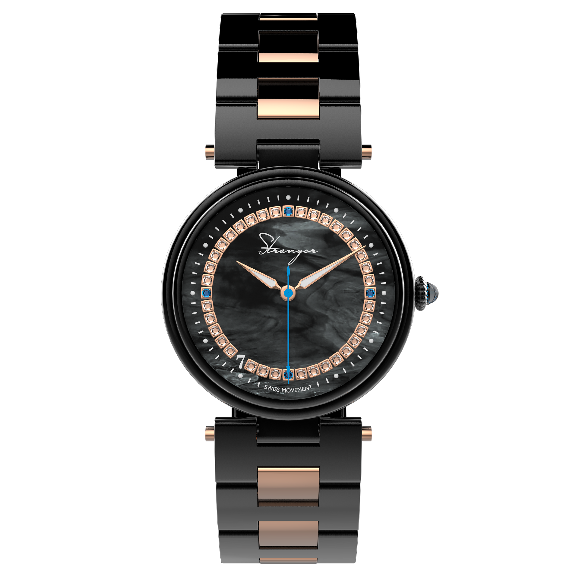 Lady Mother of Pearl - Black Diamond