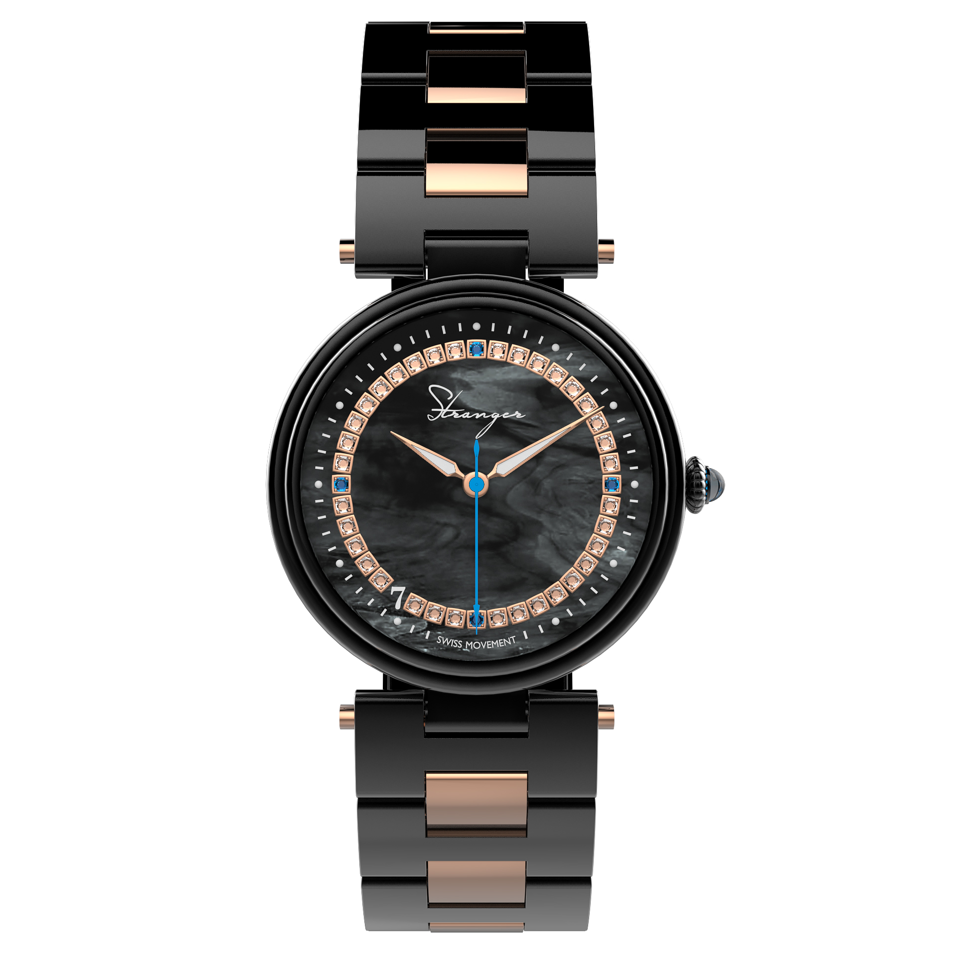 Lady Mother of Pearl - Black Diamond